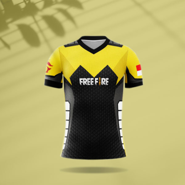 Kaos Fullprint V-Neck 1 Kaos Fullprint V-Neck