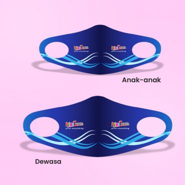 Masker Scuba Custom Full Print